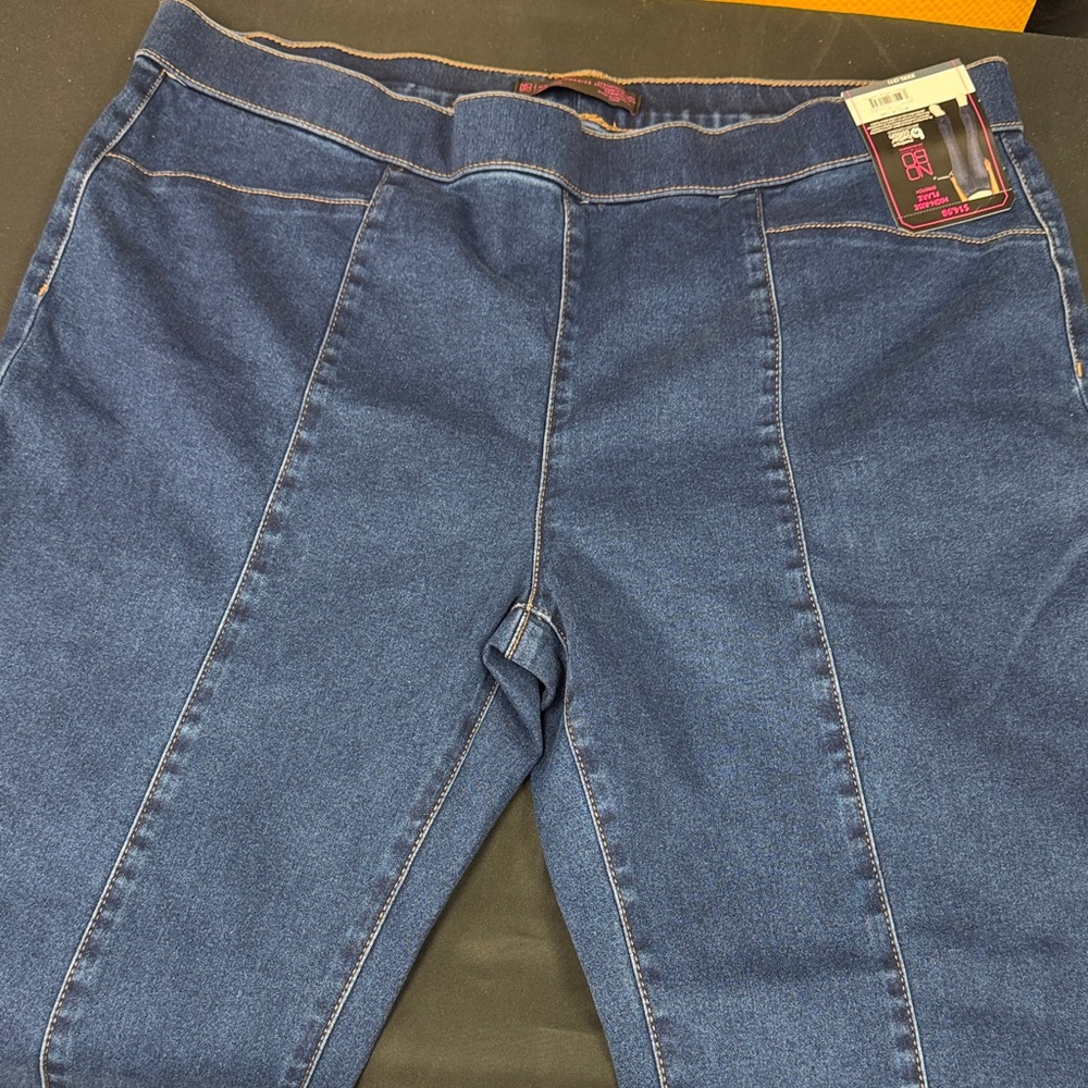 No Boundaries size XXXL size 21 Blue Women's Jeans spandex polyester cotton new